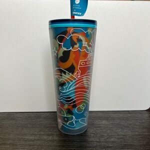 Starbucks x Misha Tyutyunik Artist Series Tumbler – 24 oz Cold Cup with Straw